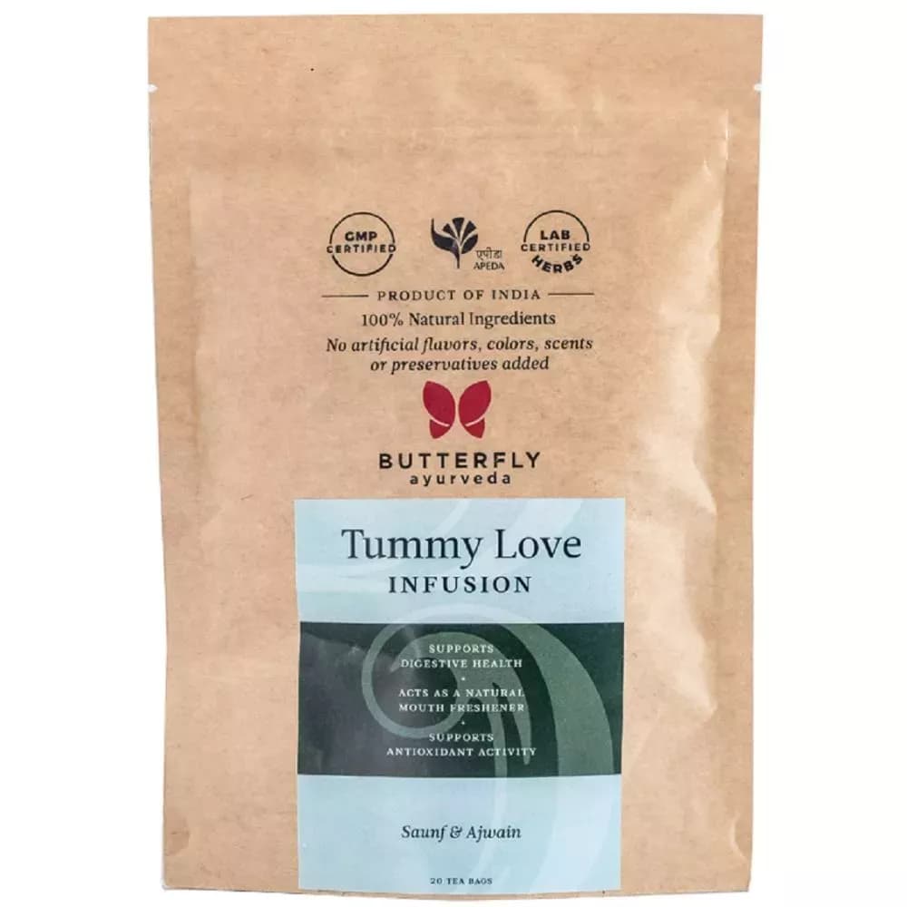 Butterfly Ayurveda Tummy Love Infusion 20 Sachets Main Image