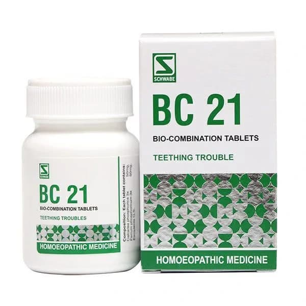 Dr. Willmar Schwabe India BC 21 Biocombination Tablet — 25 g