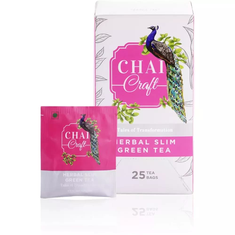 Chai Craft Herbal Slim Green Tea 38 g Main Image