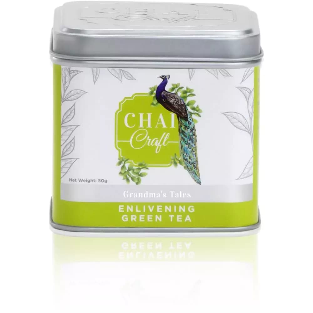 Chai Craft Natural Immunity Boosting Green Tea 50 g Main Image