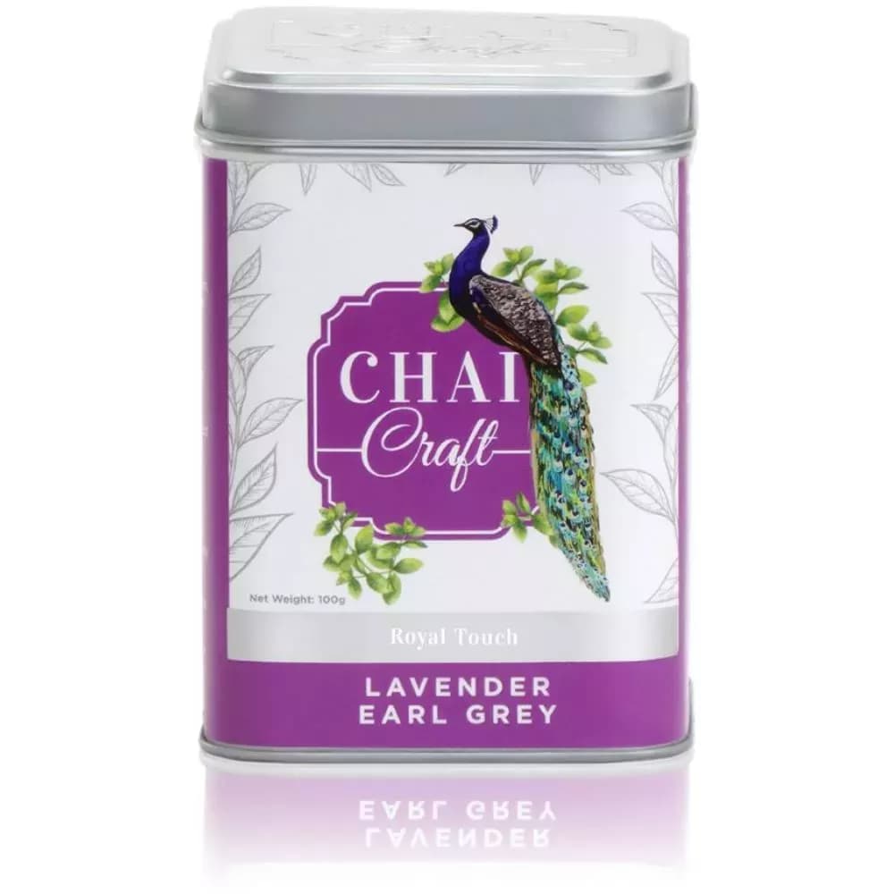 Chai Craft Relaxing Lavender Earl Grey Tea, 100 g Powder Main Image