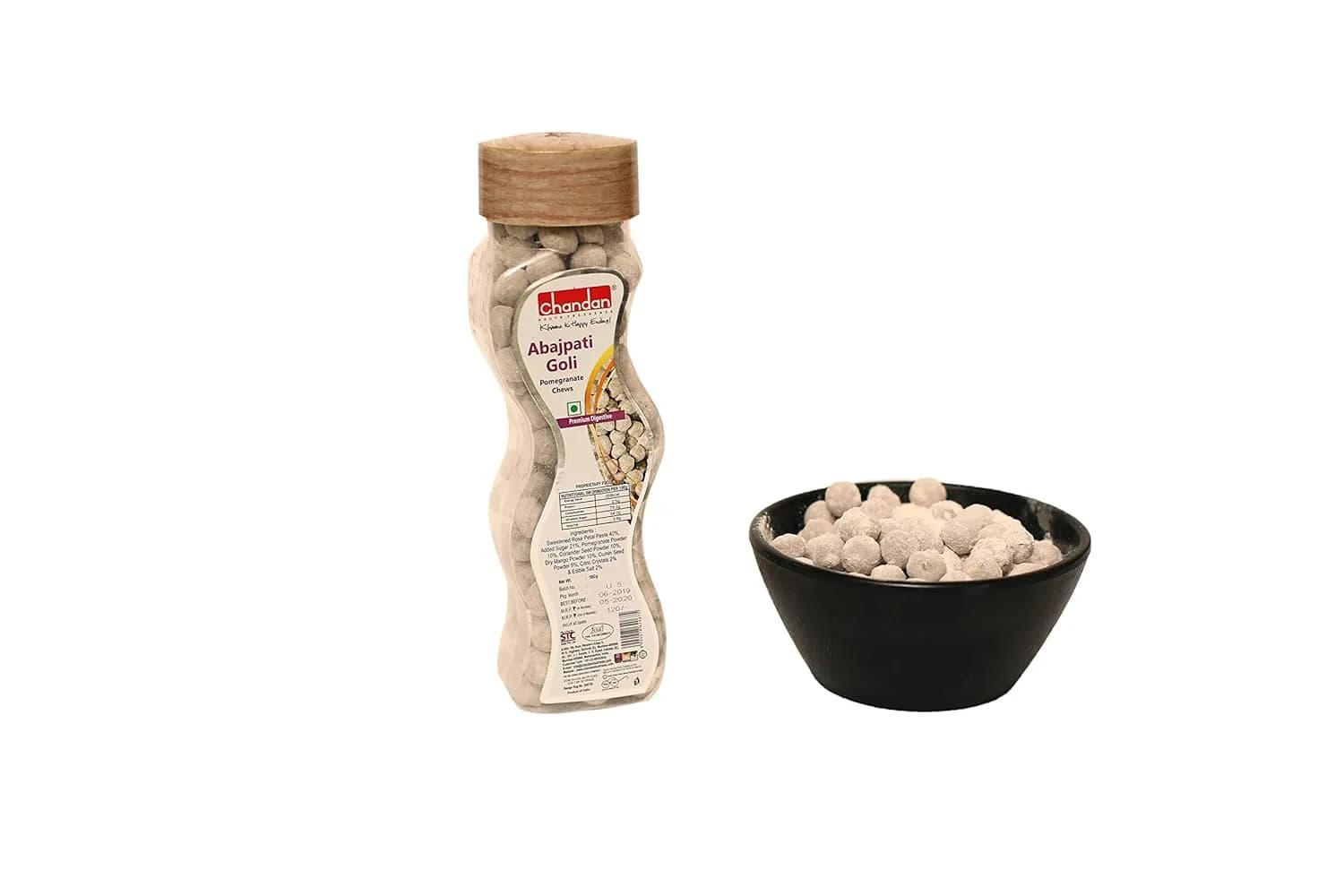 Chandan Mukhwas Abajpati Goli (Anardaana) Pomegranate Chews — 150 g