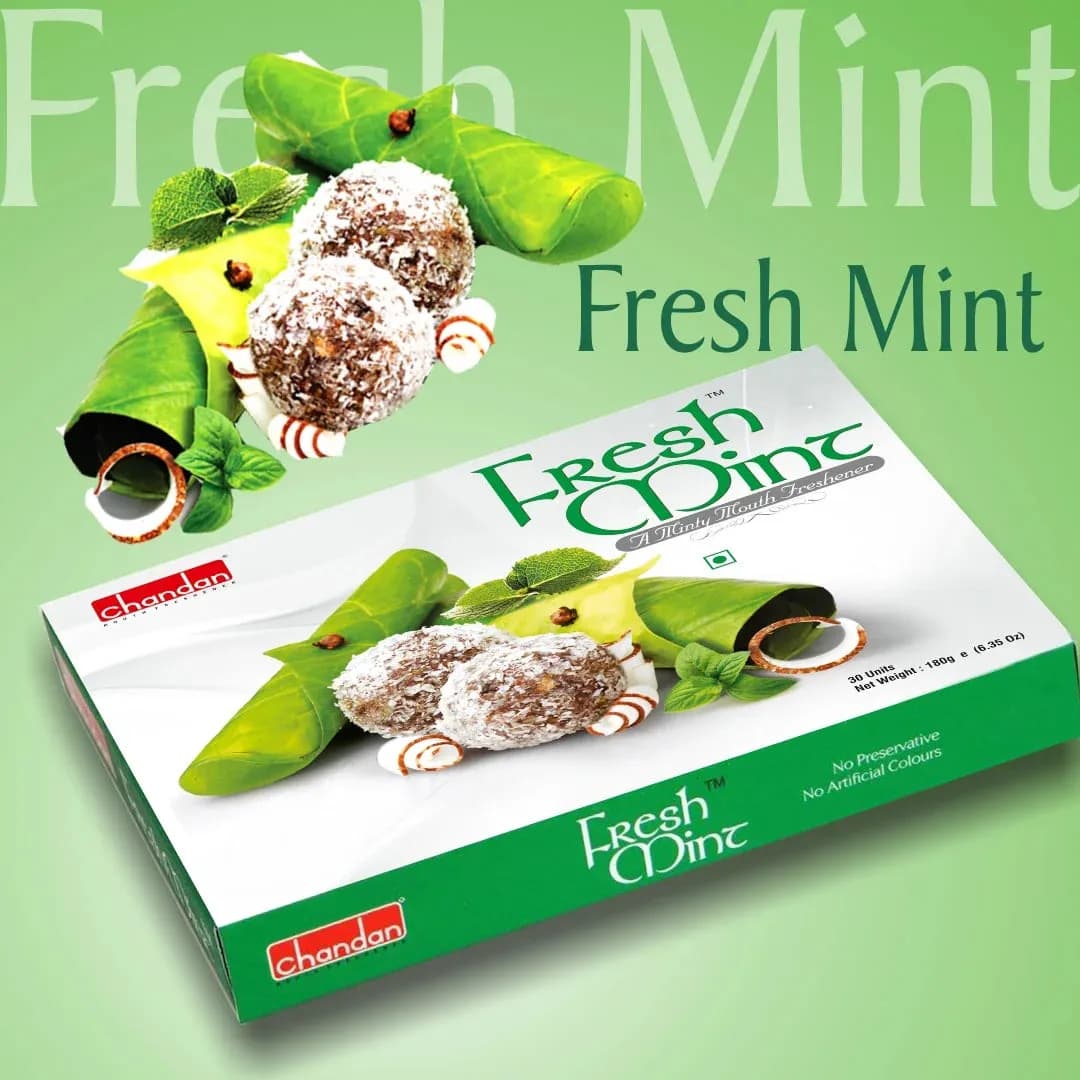 Chandan Mukhwas Fresh Mint — 180 g