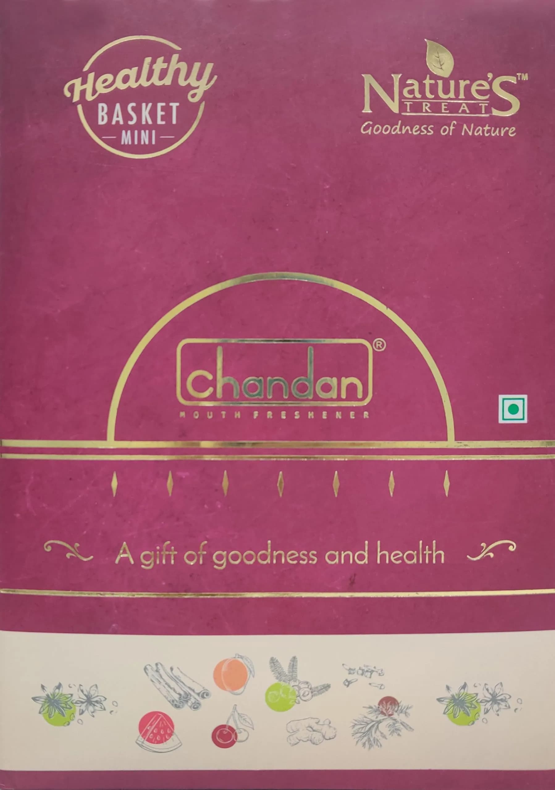 Chandan Mukhwas Healthy Basket - Mukhwas Mix & Churan Mix Gift Pack — 2