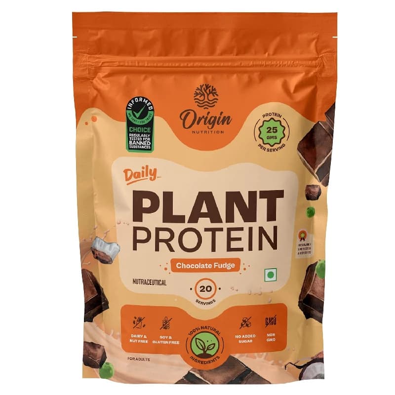 Chocolate Origin Nutrition Natural Vegan Protein Powder ShopIndianProductsa