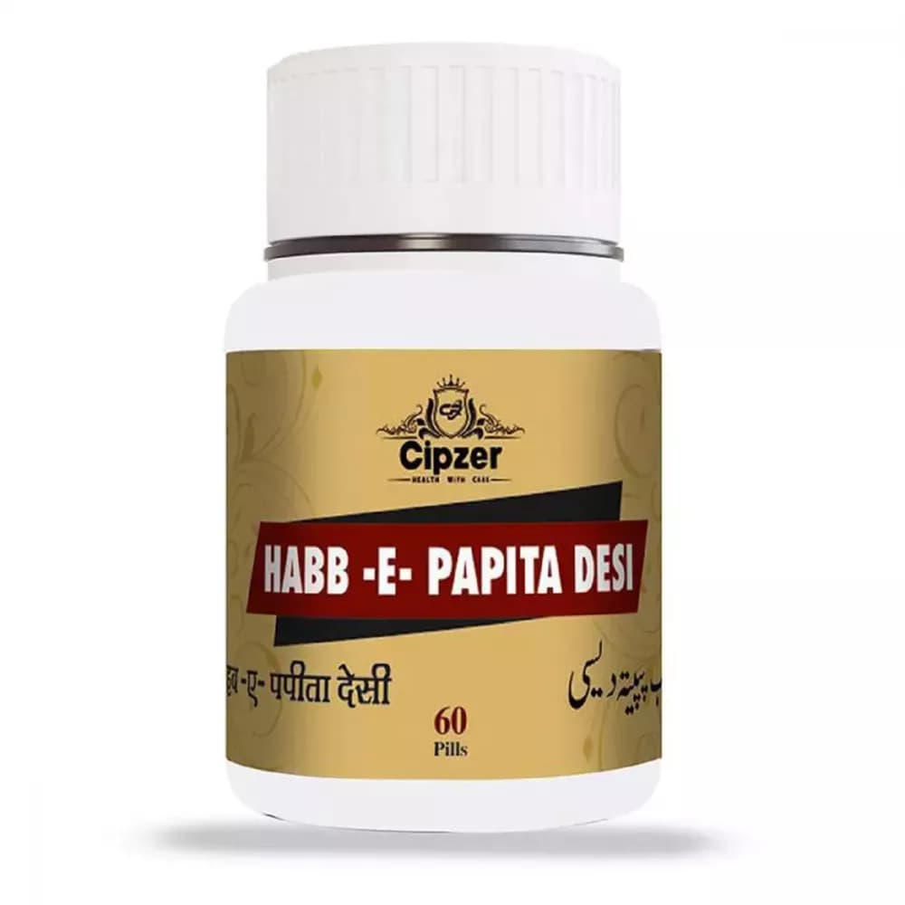 Cipzer Habb-E-Papita Desi 60 Tablets Main Image