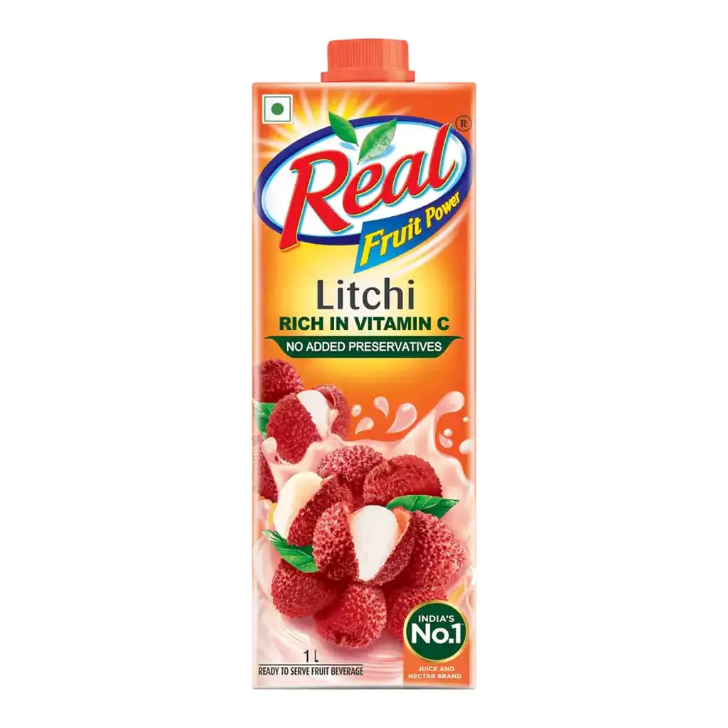 Dabur Real Fruit Power Litchi 1000 Ml ShopIndianProductsa