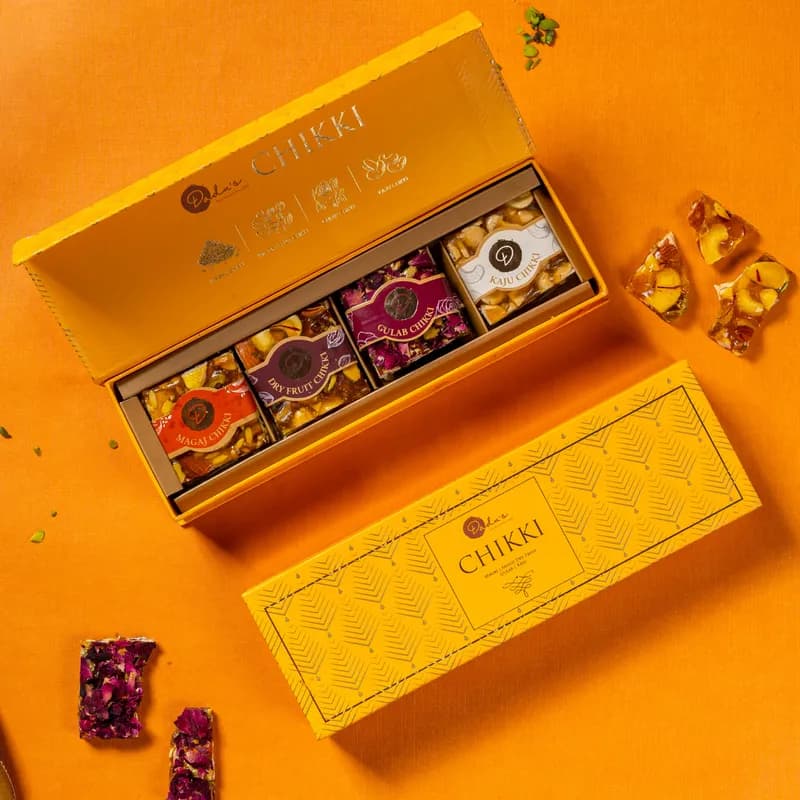 Dadus Mithai Vatika Assorted Chikki Box — 180 g