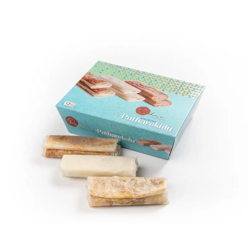 Dadus Mithai Vatika Assorted Putharekulu — 6 Pcs