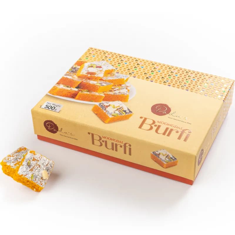 Dadus Mithai Vatika Moongdal Burfi — 250 g