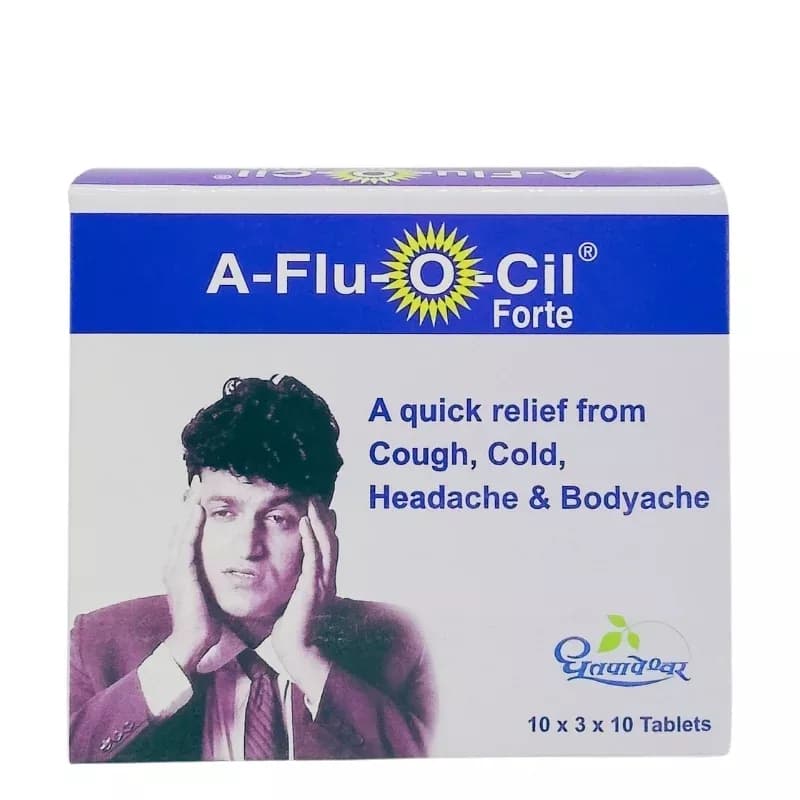 Dhootapapeshwar A Flu O Cil Forte 10 Tablets Main Image
