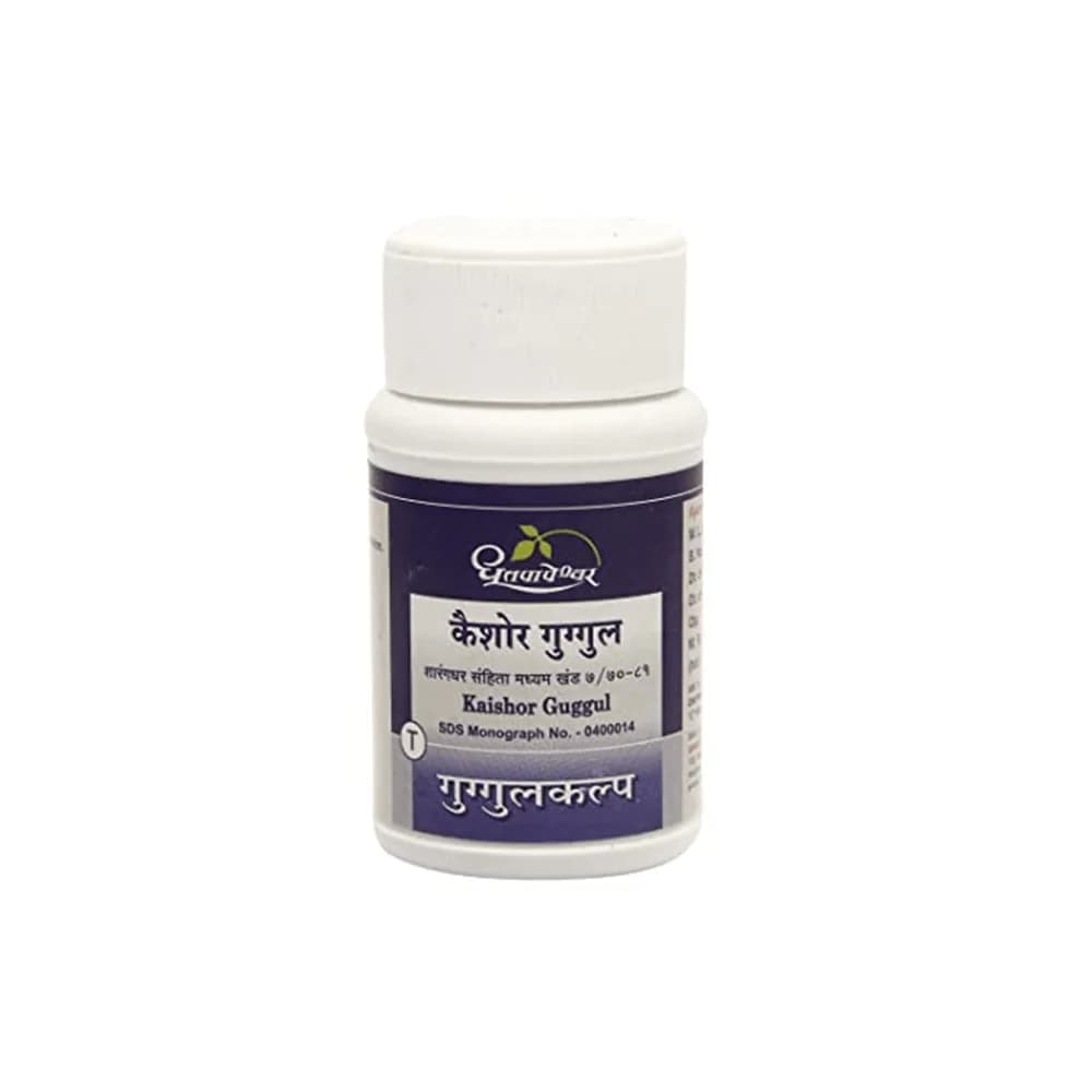 Dhootapapeshwar Kaishor Guggul 60 tablets Main Image