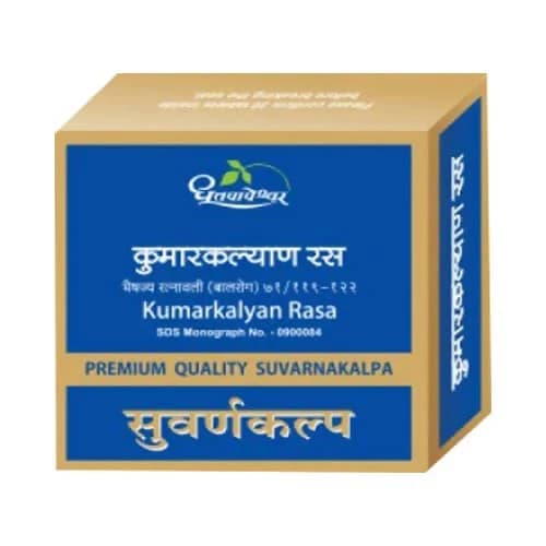 Dhootapapeshwar Kumarkalyan Rasa Premium Quality Suvarnakalpa Tablets Main Image