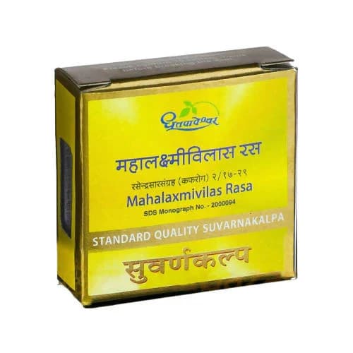Dhootapapeshwar Mahalaxmivilas Rasa Standard Quality Suvarnakalpa Tablets Main Image