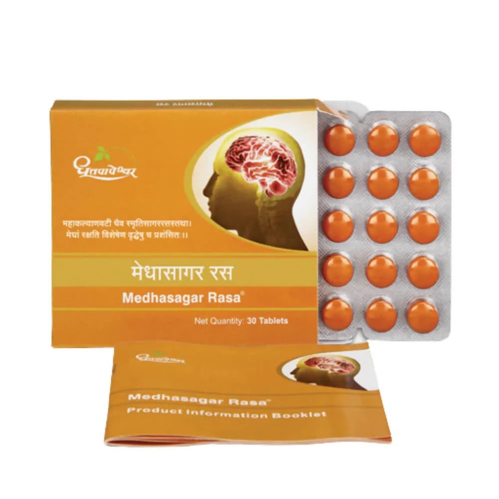Dhootapapeshwar Medhasagar Rasa Tablets 30 g Main Image