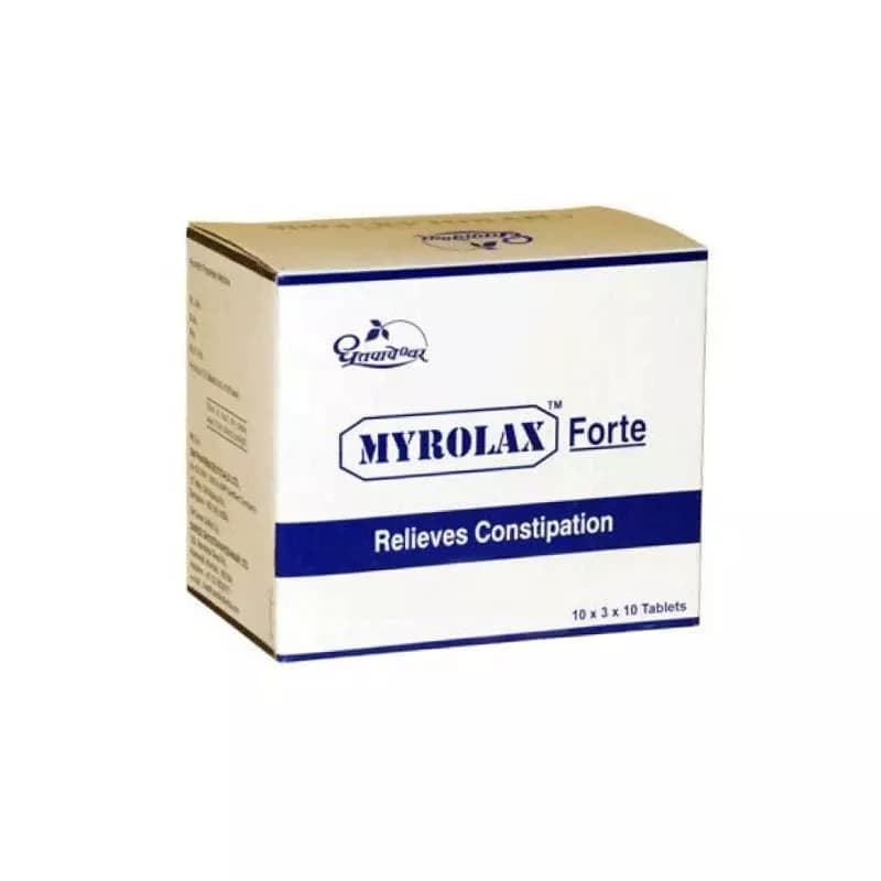 Dhootapapeshwar Myrolax Forte 10 Tablets Main Image