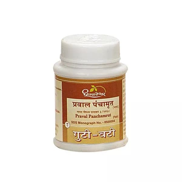 Dhootapapeshwar Praval Panchamrit Plain Tablets Main Image