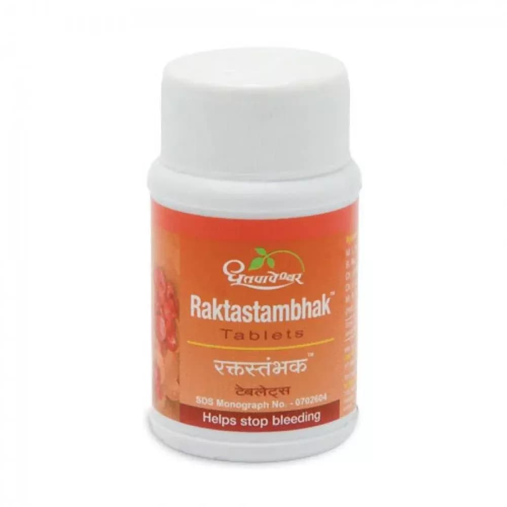 Dhootapapeshwar Raktastambhak 60 Tablets Main Image