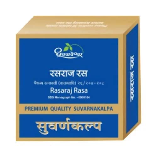 Dhootapapeshwar Rasaraj Rasa Premium Quality Suvarnakalpa Tablets Main Image