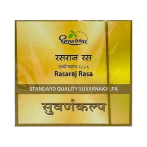 Dhootapapeshwar Rasaraj Rasa Standard Quality Suvarnakalpa Tablets Main Image