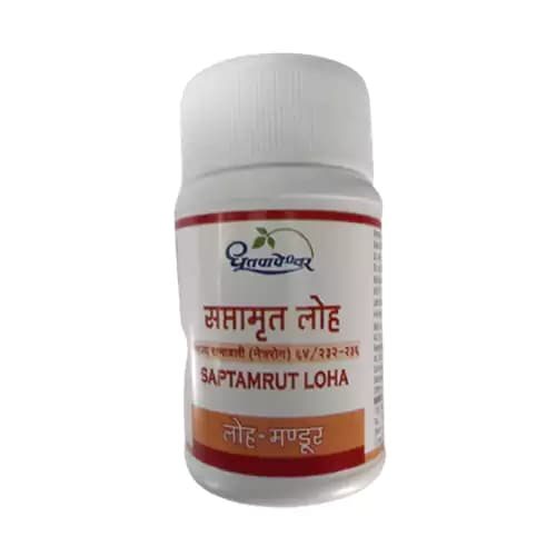 Dhootapapeshwar Saptamrut Loha 60 Tablet Main Image