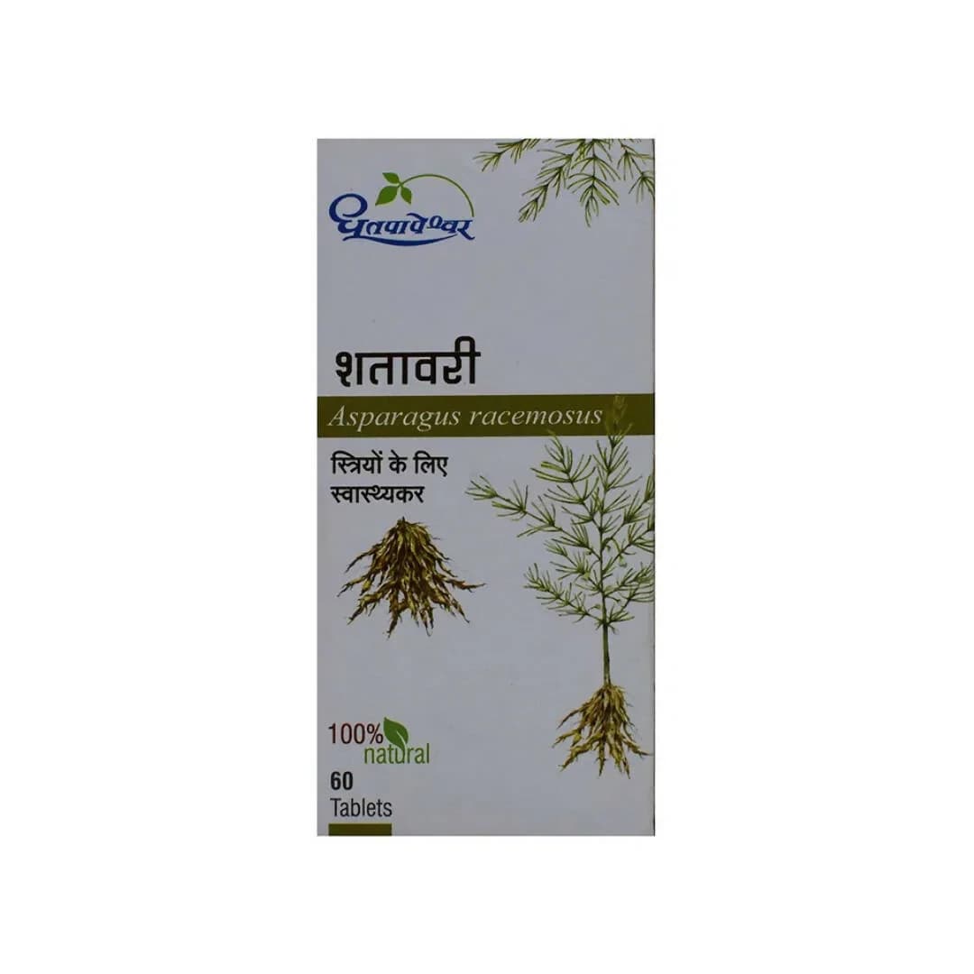 Dhootapapeshwar Satavari Tablets 60 g Main Image