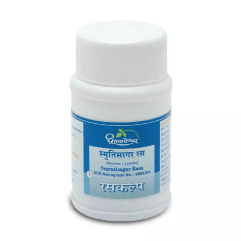 Dhootapapeshwar Smrutisagar Rasa Tablets Main Image