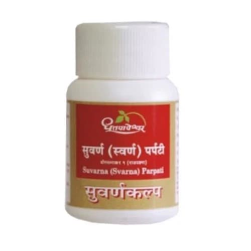 Dhootapapeshwar Swarna,Suvarna Parpati 10 tablets Main Image