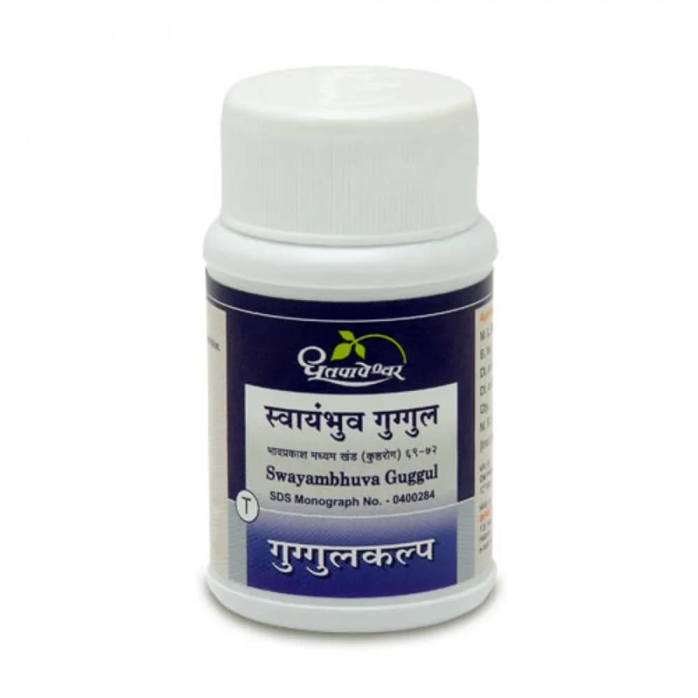 Dhootapapeshwar Swayambhuva Guggul 60 tablets Main Image