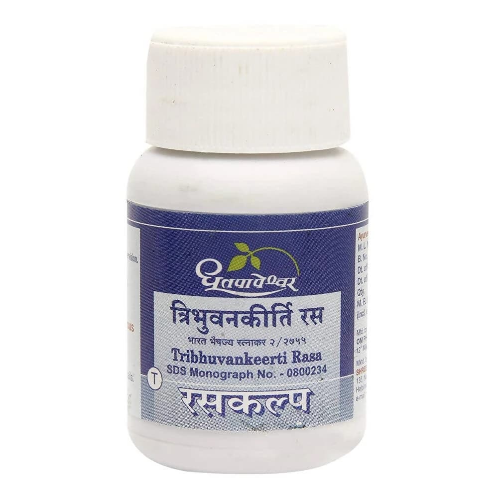 Dhootapapeshwar Tribhuvankeerti Rasa Tablets Main Image