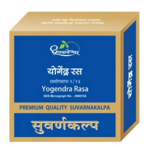 Dhootapapeshwar Yogendra Rasa Premium Quality Suvarnakalpa Tablets Main Image