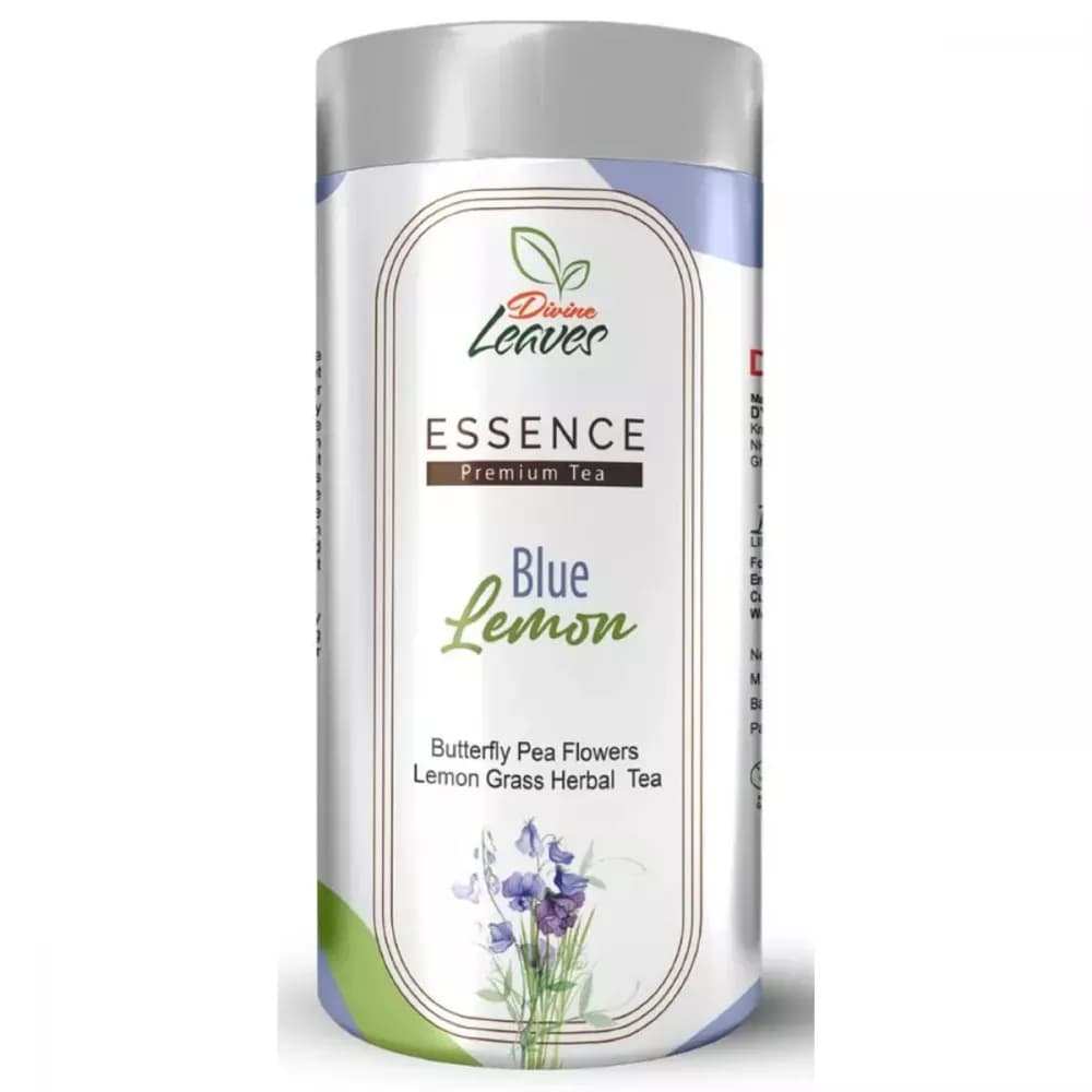 Divine Leaves Essence Premium Tea Blue Lemon Blue Pea and Lemon Grass Tea 30 g Powder Main Image