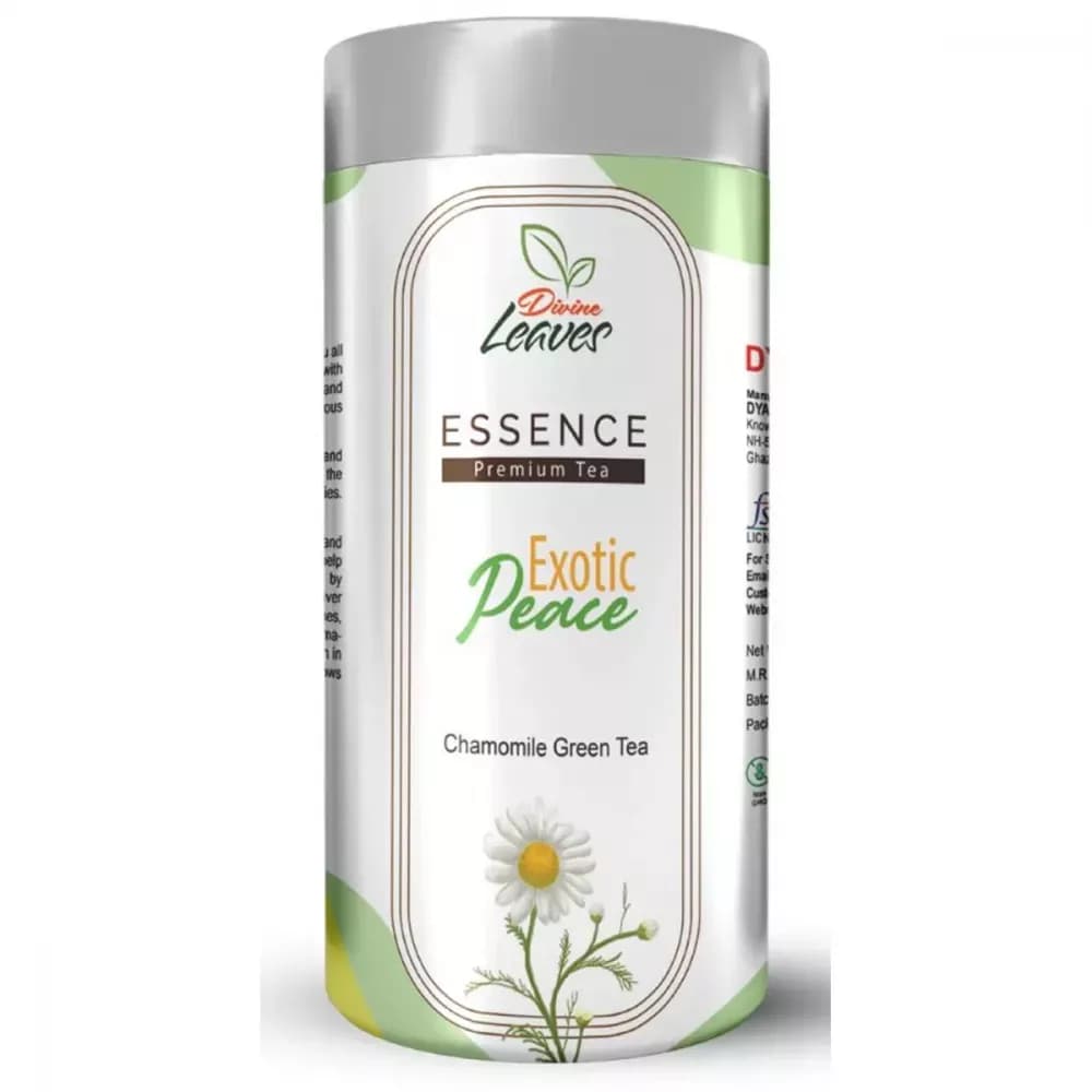 Divine Leaves Essence Premium Tea (Exotic Peace Chamomile Green Tea) 30 g Main Image