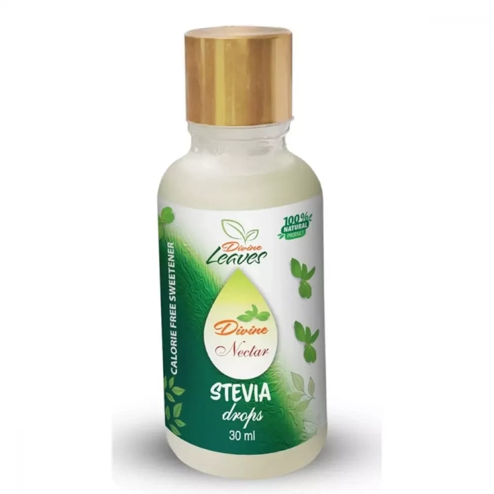 Divine Leaves Nectar Stevia Drops 30 ml bottle