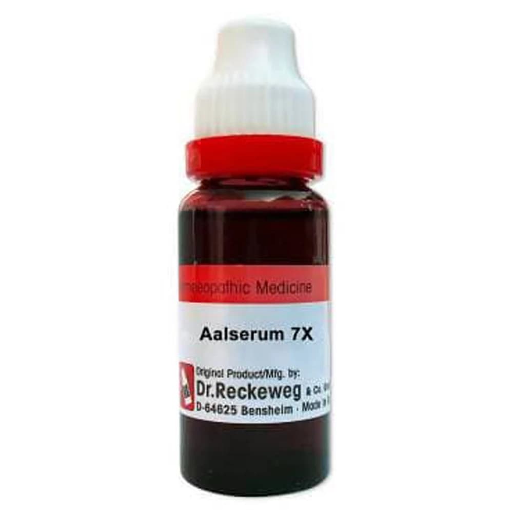 Dr. Reckeweg Aalserum 7X Mother Tincture Q 20 ml Main Image