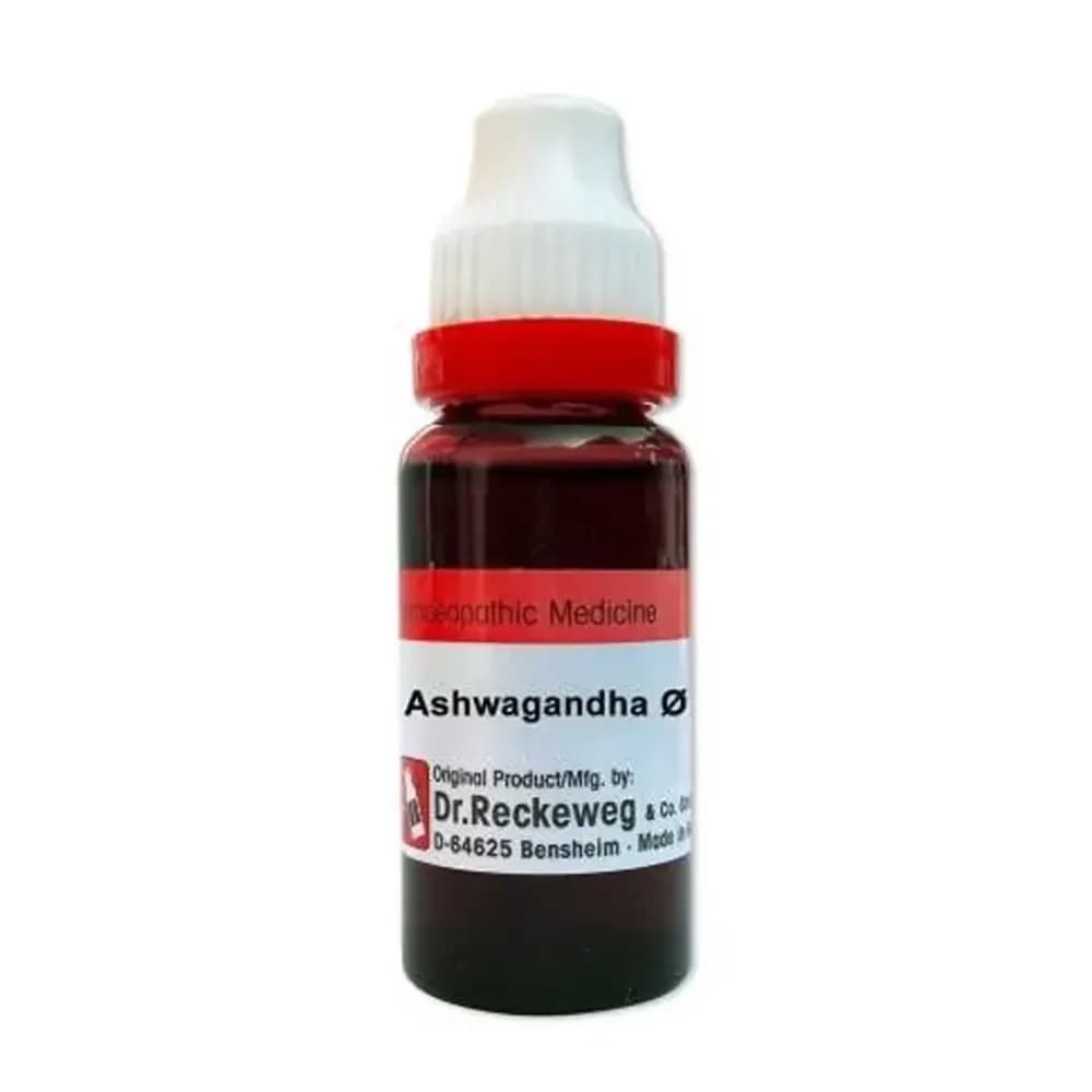 Dr. Reckeweg Ashwagandha Mother Tincture Q 20 ml Main Image