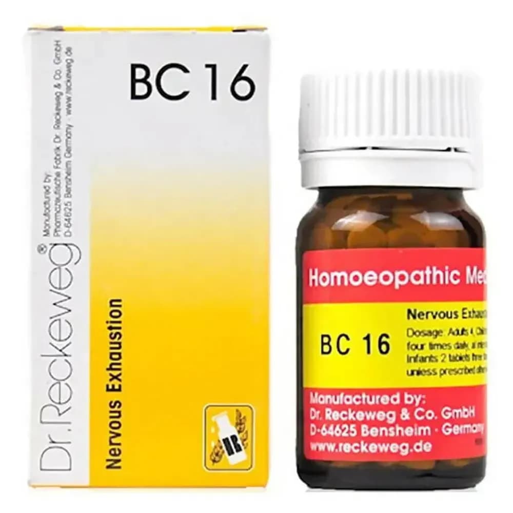 Dr. Reckeweg Bio-Combination 16 (BC 16) Tablet 20 g Main Image