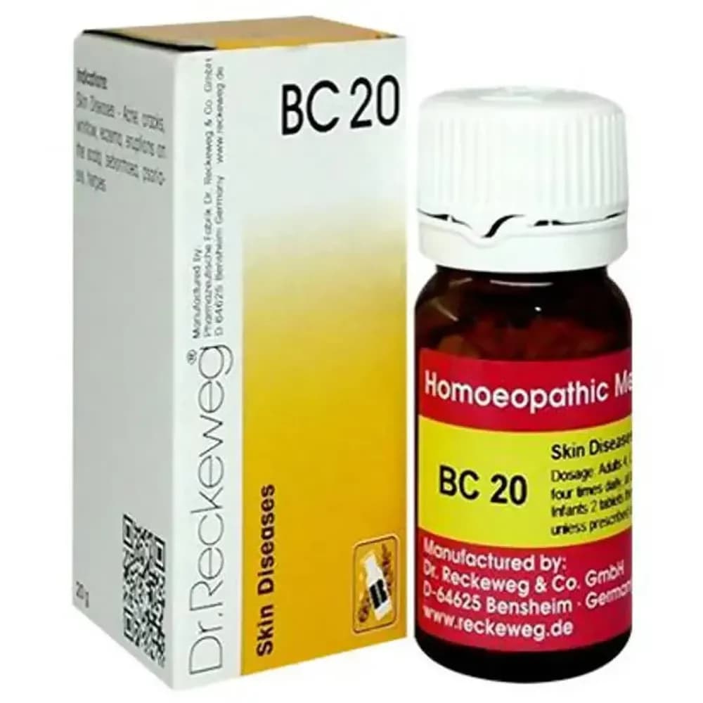 Dr. Reckeweg Bio Combination 20 (BC 20) Tablet 20 g Main Image
