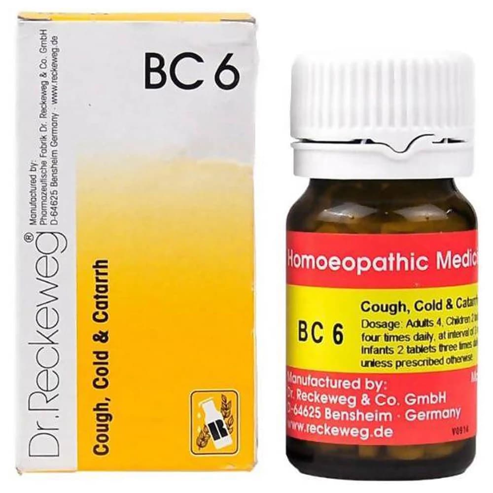 Dr. Reckeweg Bio Combination 6 (BC 6) Tablet 20 g Main Image