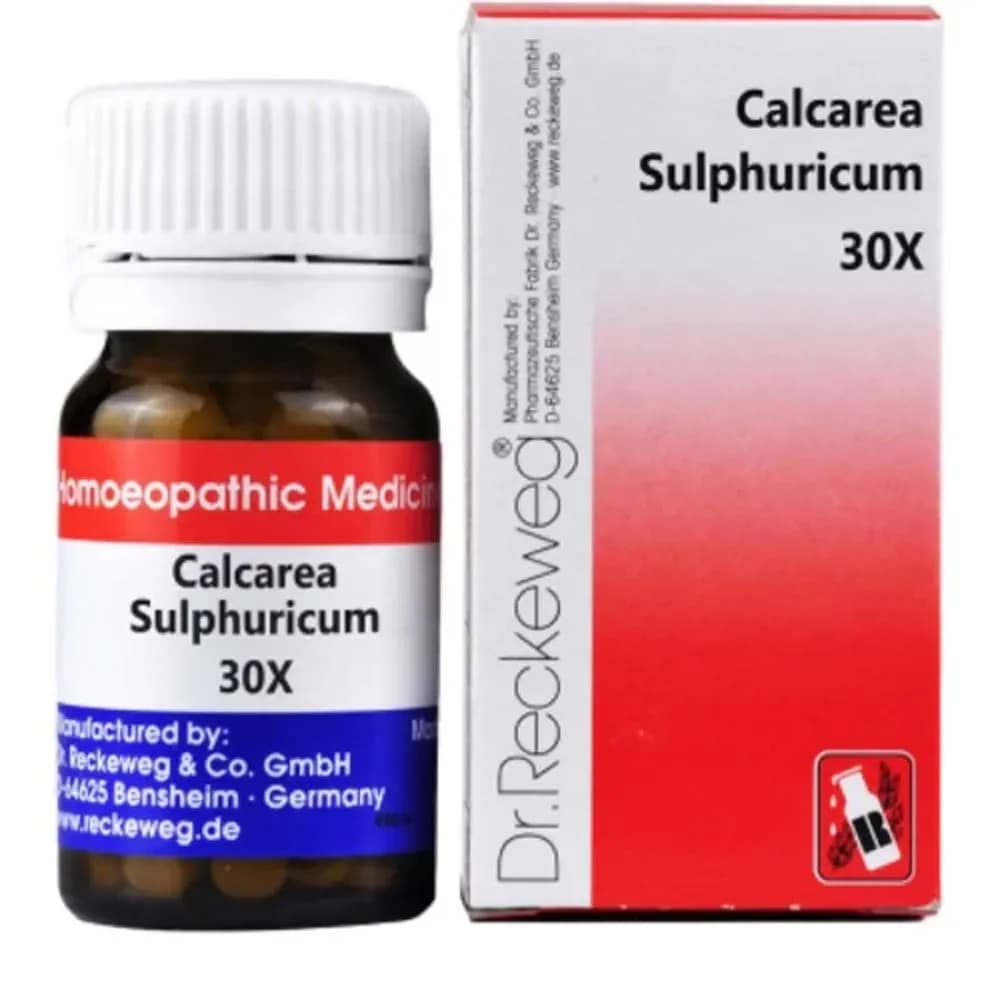 Dr. Reckeweg Calcarea Sulphuricum 20 g 30X Main Image