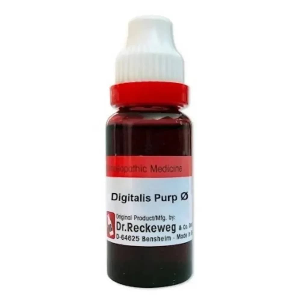 Dr. Reckeweg Digitalis Purp Mother Tincture Q 20 ml Main Image