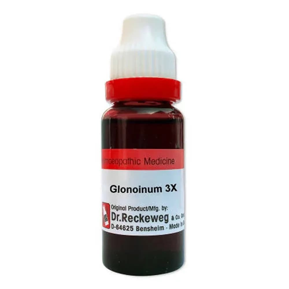 Dr. Reckeweg Glonoinum Mother Tincture Q 3X 20 ml Main Image