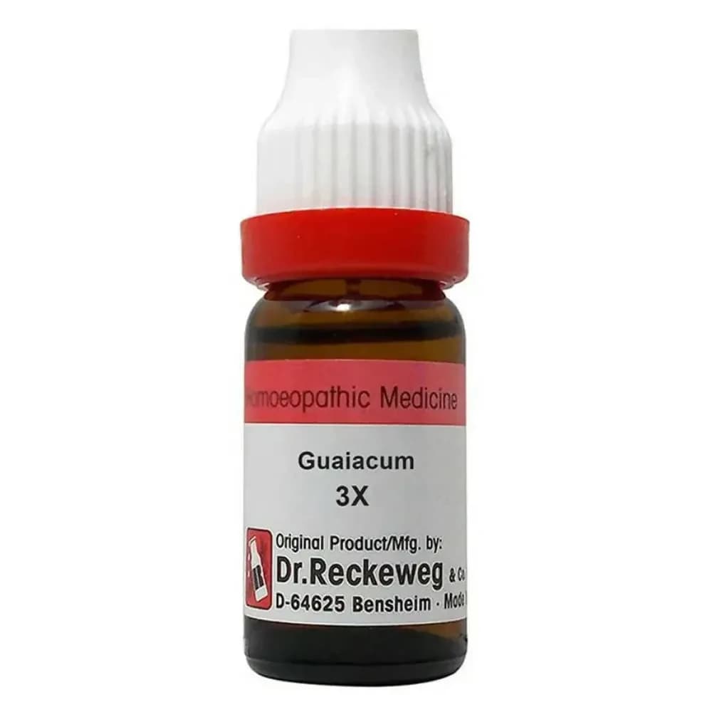 Dr. Reckeweg Guaiacum Dilution 11 ml 3X Main Image