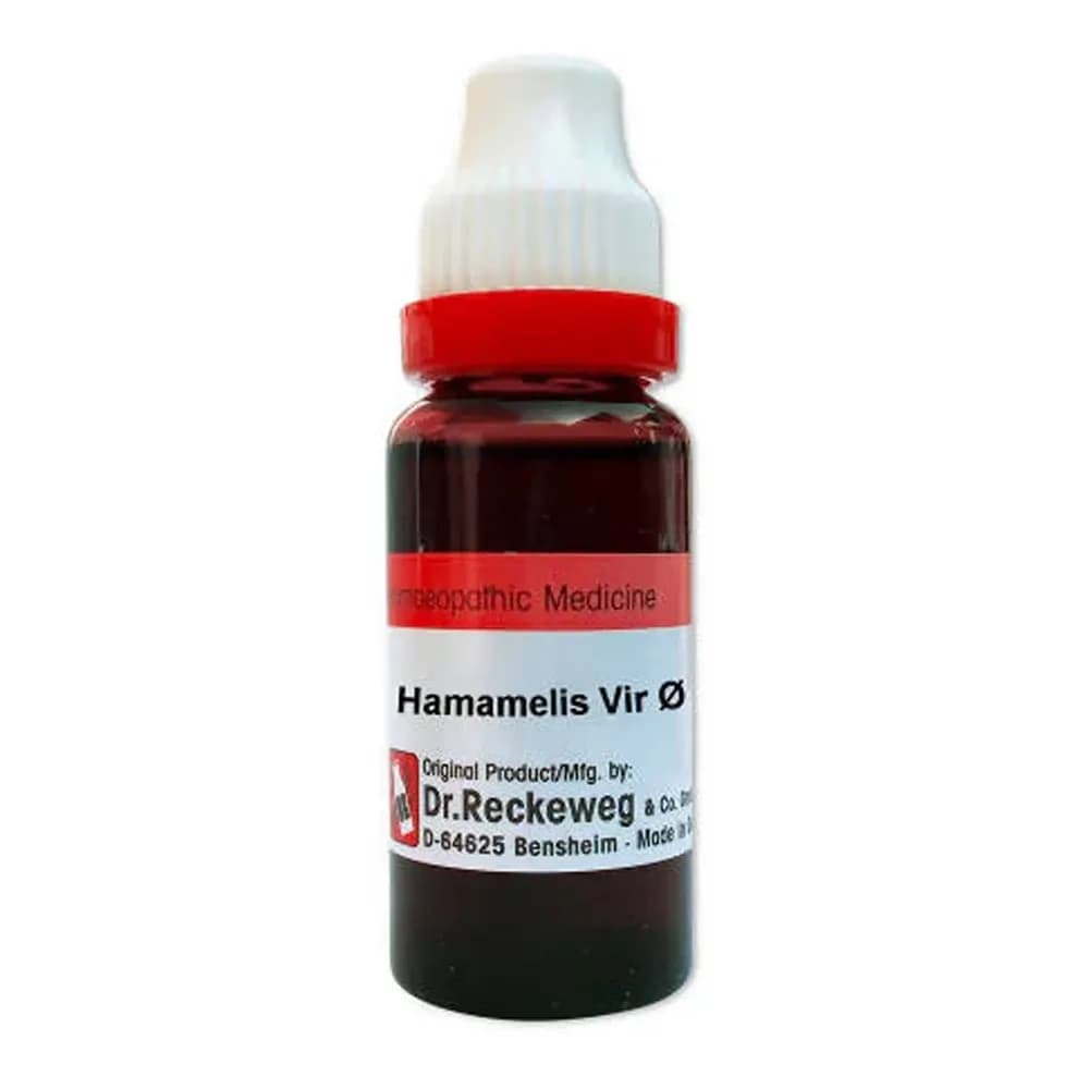 Dr. Reckeweg Hamamelis Vir Mother Tincture Q 20 ml Main Image