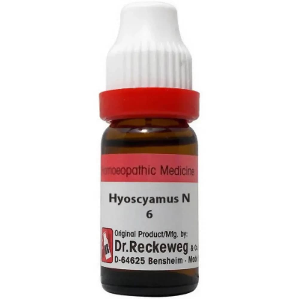 Dr. Reckeweg Hyoscyamus Niger Dilution 11 ml 6 CH Main Image