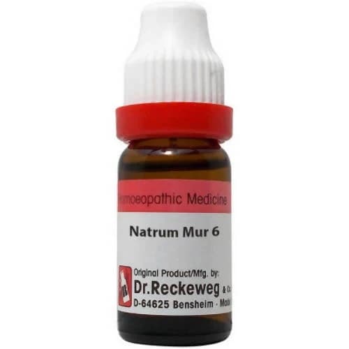 Dr. Reckeweg Natrum Mur Dilution 11 ml 6 CH Main Image
