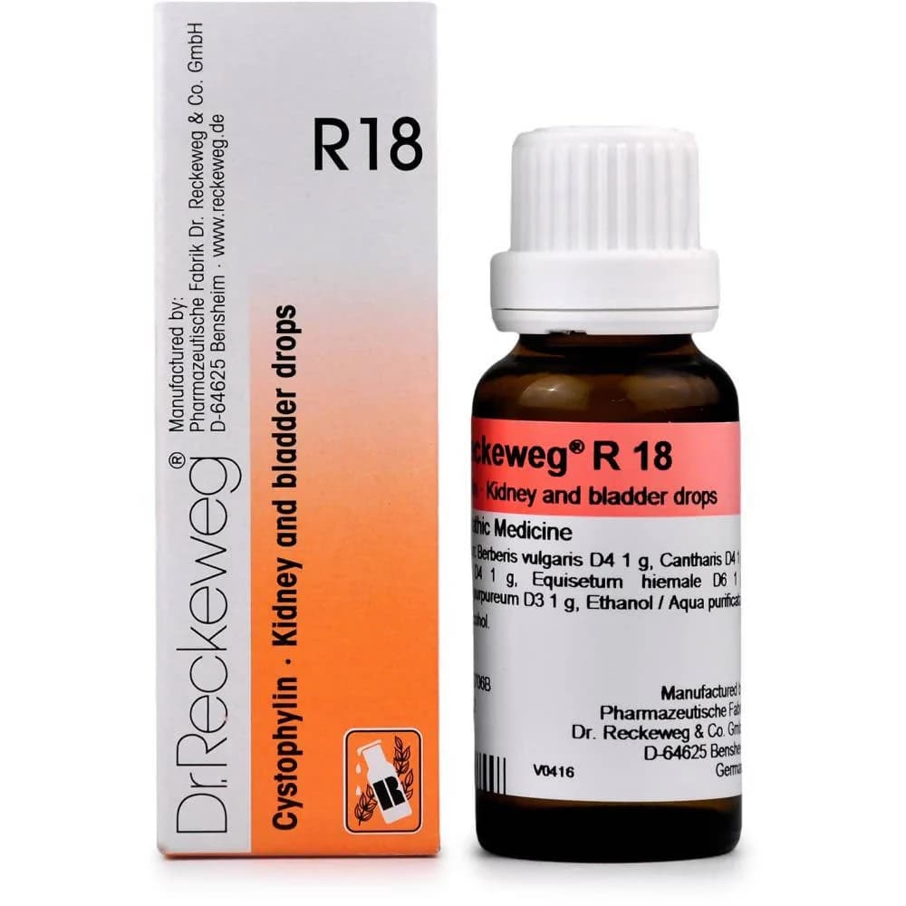 Dr. Reckeweg R18 Kidney and Bladder Drop 22 ml Main Image