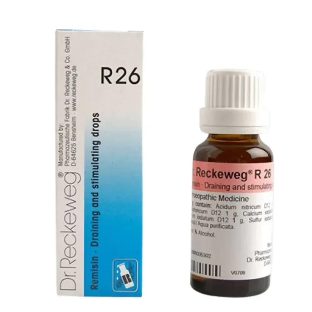 Dr. Reckeweg R26 Draining And Stimulating Drops 22 ml Main Image