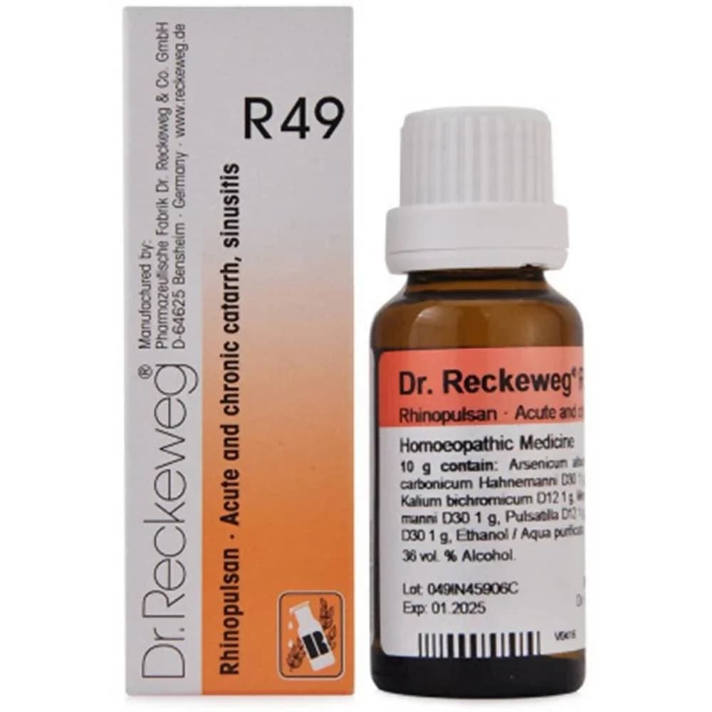 Dr. Reckeweg R49 Sinus Drop 22 ml Main Image