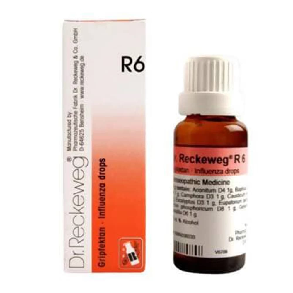 Dr. Reckeweg R6 Gripfektan Influenza Drops 22 ml Main Image